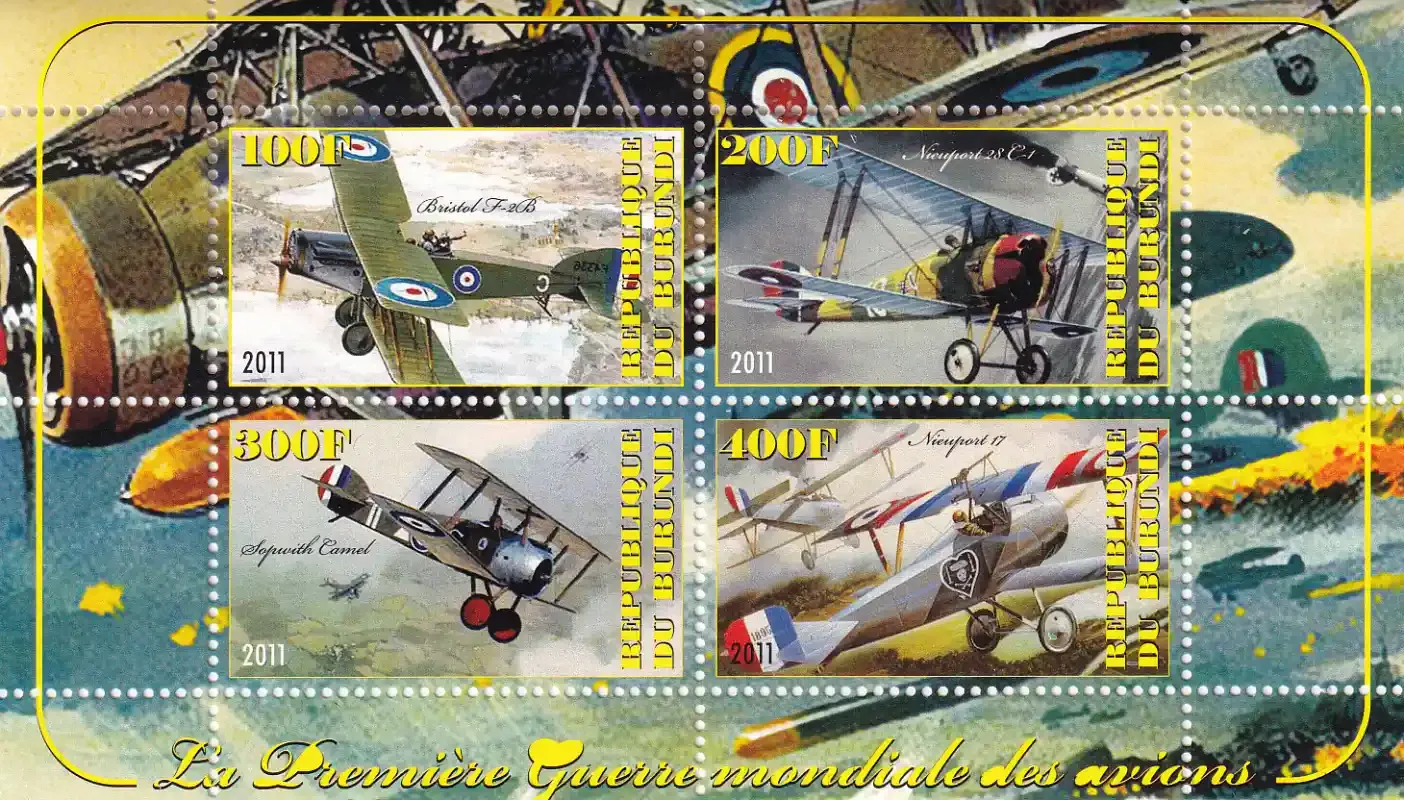 Burundi 2011 Aviation. MNH (**)
