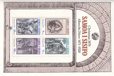 Samoa 1978 Christmas - Woodcuts by Durer. MNH(**)