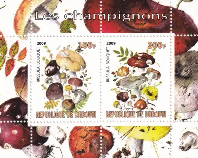 Djibouti 2009 Mushrooms. MNH (**) Djibouti 2009 Mushrooms. MNH (**)