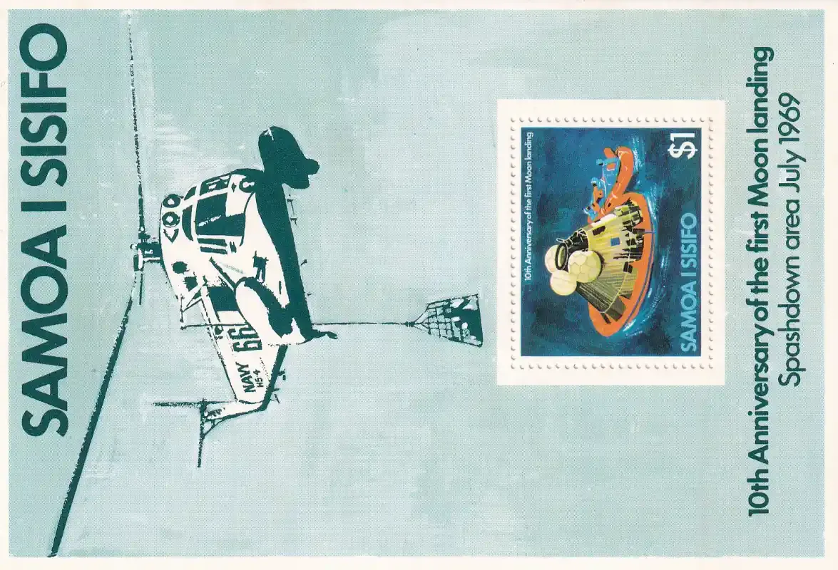 Samoa 1969 Moon Landing. MNH(**)