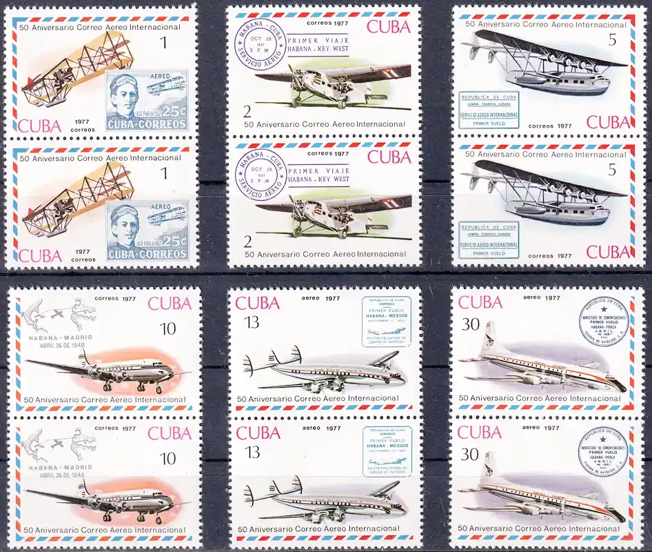 Cuba 1979 The 50th Anniversary of The Cuban Airlines #2-MNH (**)