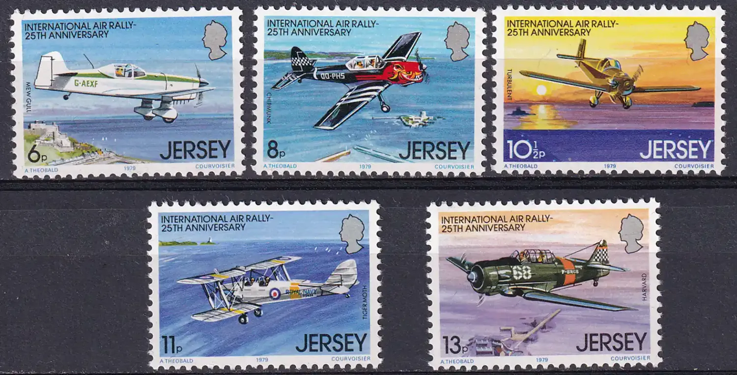 Jersey 1979 Anniversary of the International Air Rally, Aviation. MNH(**)