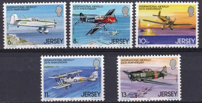 Jersey 1979 Anniversary of the International Air Rally, Aviation. MNH(**)