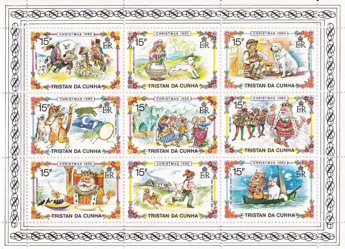 Tristan da Cunha 1980 Christmas. MNH(**)