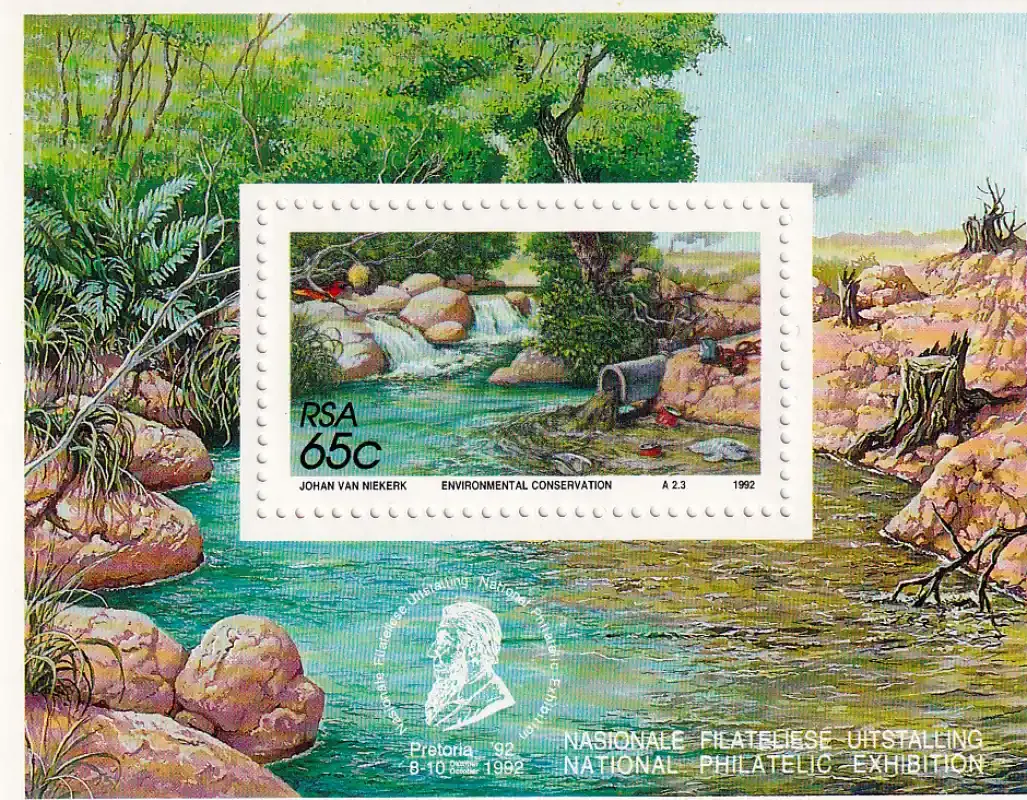 South Africa 1992 Environmental Conservation (ss)-MNH(**)