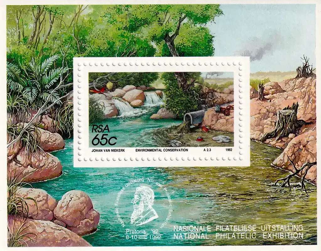 South Africa 1992 Environmental Conservation (ss)-MNH(**) South Africa 1992 Environmental Conservation (ss)-MNH(**)
