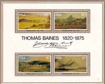 South Africa 1980 National Philatelic Exhibition "GEBEKS 80". MNH(**) South Africa 1980 National Philatelic Exhibition "GEBEKS 80". MNH(**)