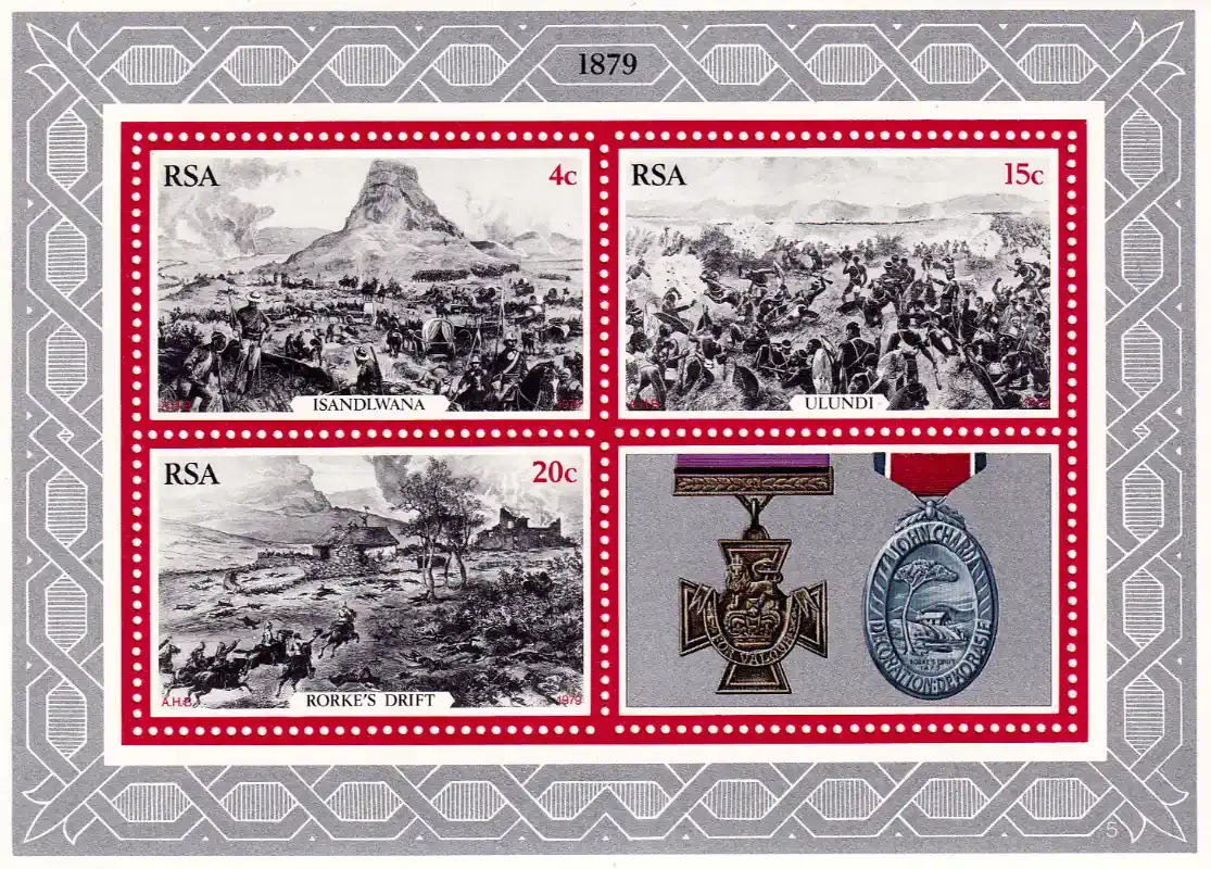 South Africa 1979 Zulu War Centenary-MNH(**) South Africa 1979 Zulu War Centenary-MNH(**)
