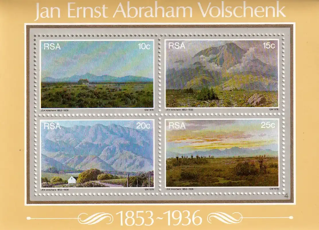 South Africa 1978 J.Volschenk/Paintings-MNH(**)