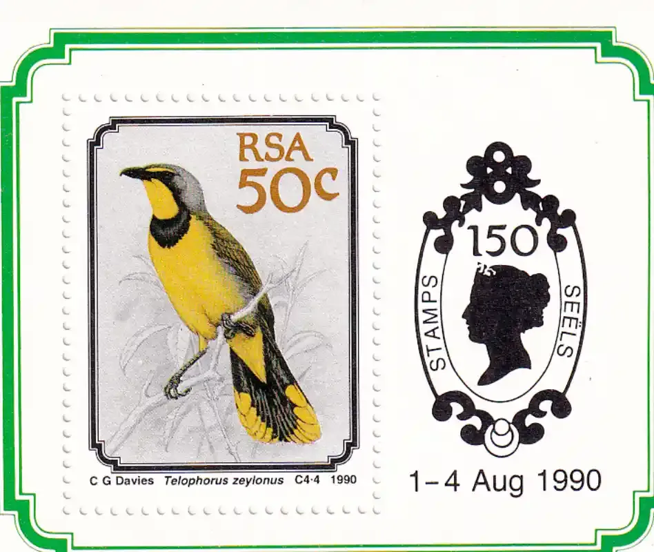 South Africa 1990 Birds (ss)-MNH(**)