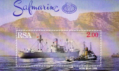 South Africa 1996 The 50th Anniv of South African Merchant Marine. MNH(**)