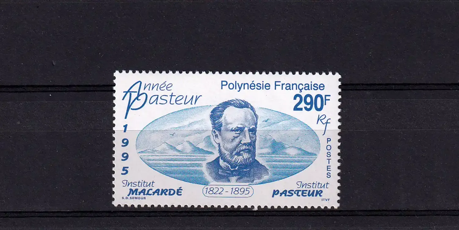 France (French Polynesia) 1995 Anniv of the Death of Louis Pasteur, Chemist-MNH(**) France (French Polynesia) 1995 Anniv of the Death of Louis Pasteur, Chemist-MNH(**)