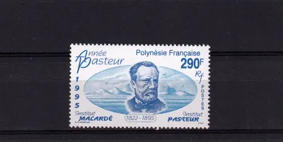 France (French Polynesia) 1995 Anniv of the Death of Louis Pasteur, Chemist-MNH(**) France (French Polynesia) 1995 Anniv of the Death of Louis Pasteur, Chemist-MNH(**)