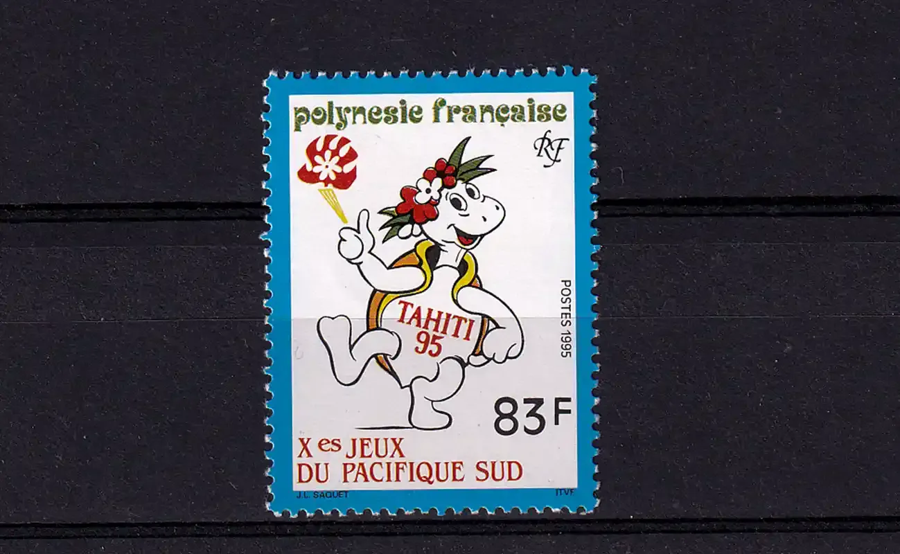 France (French Polynesia) 1995 The 10th Anniversary of the South Pacific Games, Tahiti - MNH(**)