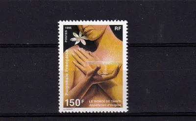 France (French Polynesia) 1995 Tahiti Monoi, Blend of Coconut Oil and Tiare Flower- MNH(**) France (French Polynesia) 1995 Tahiti Monoi, Blend of Coconut Oil and Tiare Flower- MNH(**)