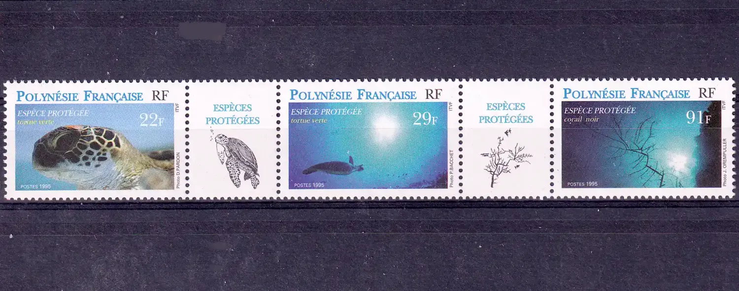France (French Polynesia) 1995 Protected Speciest-MNH(**) France (French Polynesia) 1995 Protected Speciest-MNH(**)