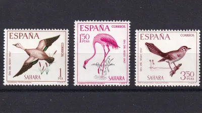 Spanish Sahara 1998 Birds from Around the World. MNH Spanish Sahara 1998 Birds from Around the World. MNH