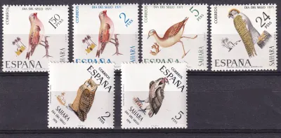 Spanish Sahara 1971 Stamp Day - Birds. MNH Spanish Sahara 1971 Stamp Day - Birds. MNH