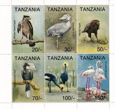 Tanzania 1994 Birds - Birds. MNH Tanzania 1994 Birds - Birds. MNH