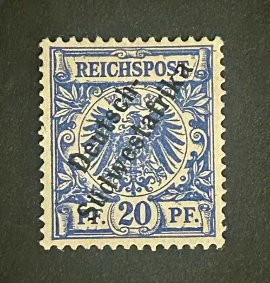 German South West Africa 1898. As the previous edition, but "Südwestafrika" in one Word. VLH German South West Africa 1898. As the previous edition, but "Südwestafrika" in one Word. VLH