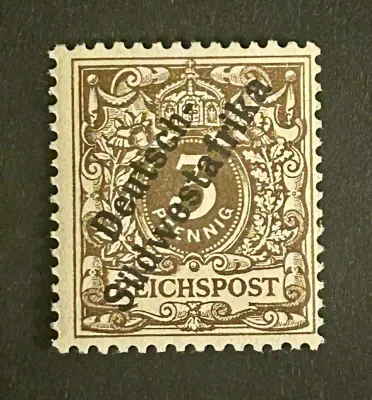 German South West Africa 1898. As the previous edition, but "Südwestafrika" in one Word. MNH(**) German South West Africa 1898. As the previous edition, but "Südwestafrika" in one Word. MNH(**)
