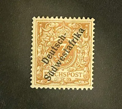 German South West Africa 1898 (3Pfg Reddish Brown). As the previous edition, but "Südwestafrika" in one Word. MNH(**) German South West Africa 1898 (3Pfg Reddish Brown). As the previous edition, but "Südwestafrika" in one Word. MNH(**)