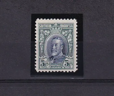 Southern Rhodesia 1931 King George V in Uniform. MNH(**) Southern Rhodesia 1931 King George V in Uniform. MNH(**)