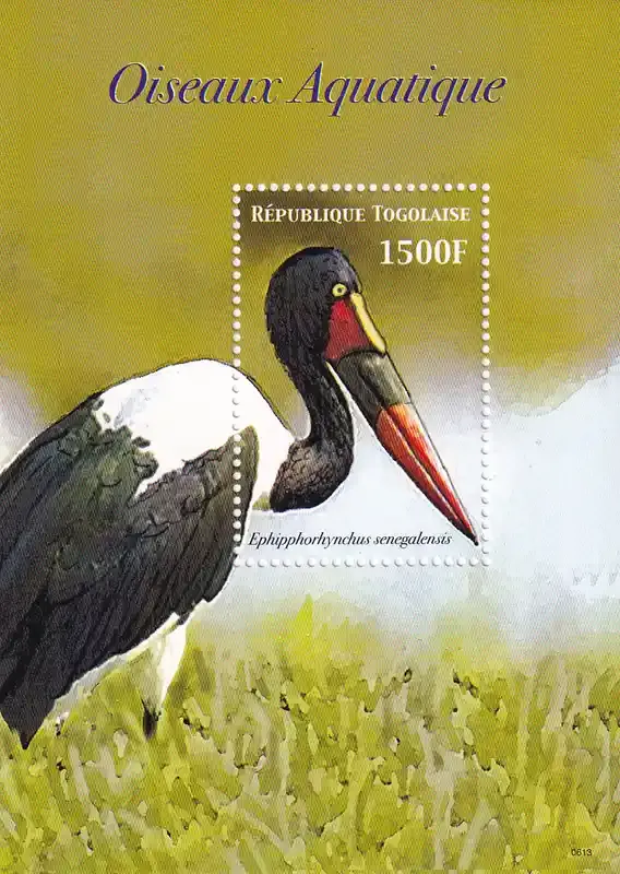 Togo 2006 Aquatic Birds (ss/1v). MNH(**) Togo 2006 Aquatic Birds (ss/1v). MNH(**)