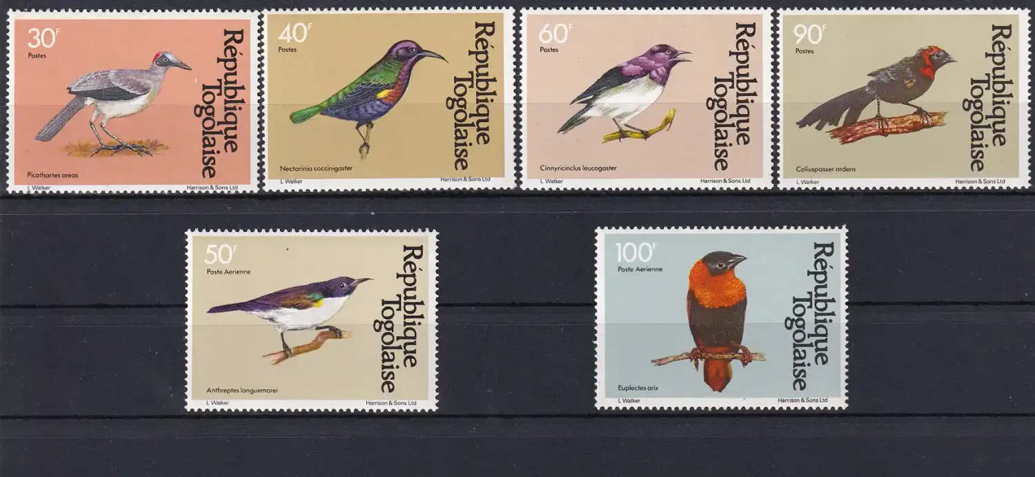 Togo 1981 Birds and Airs. MNH(**) Togo 1981 Birds and Airs. MNH(**)