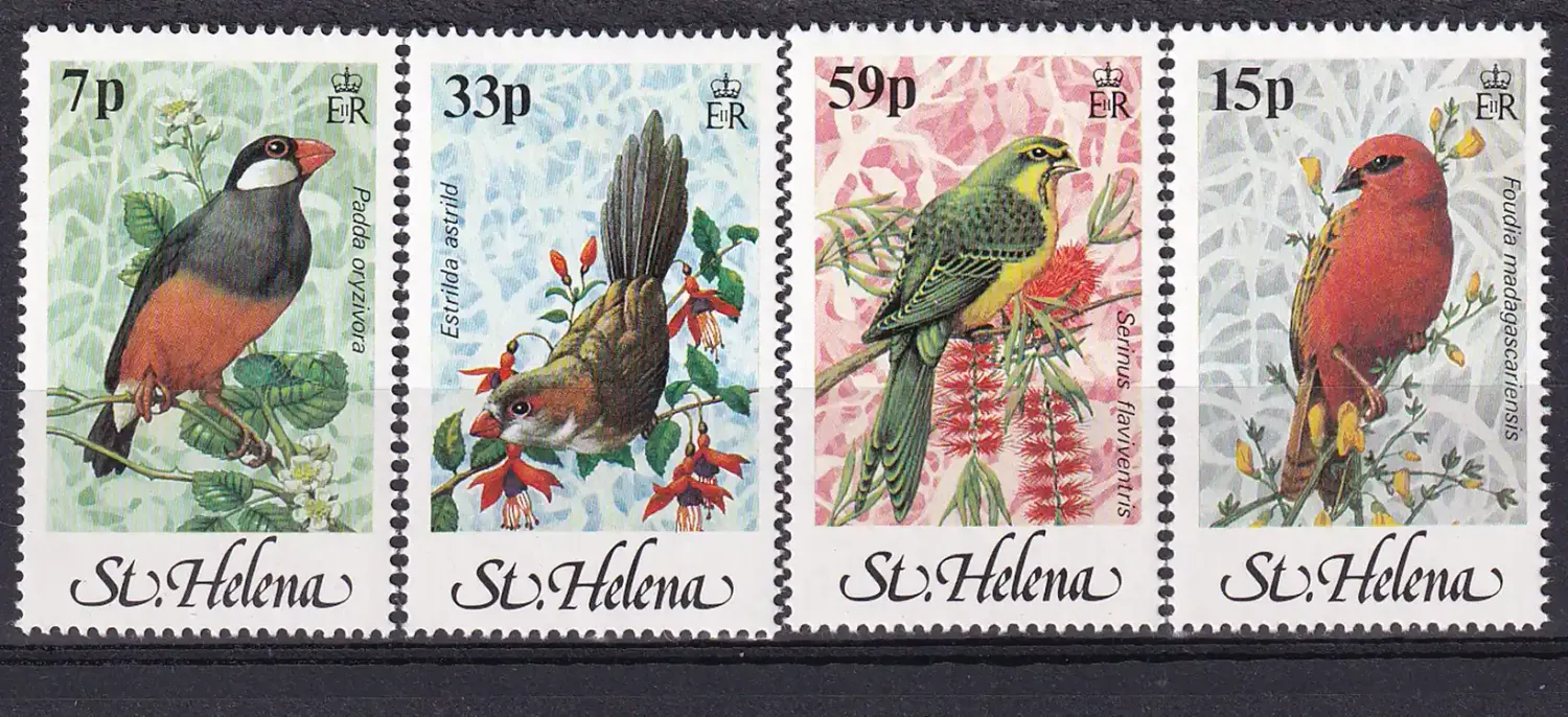 St. Helena 1983 Birds. MNH(**) St. Helena 1983 Birds. MNH(**)