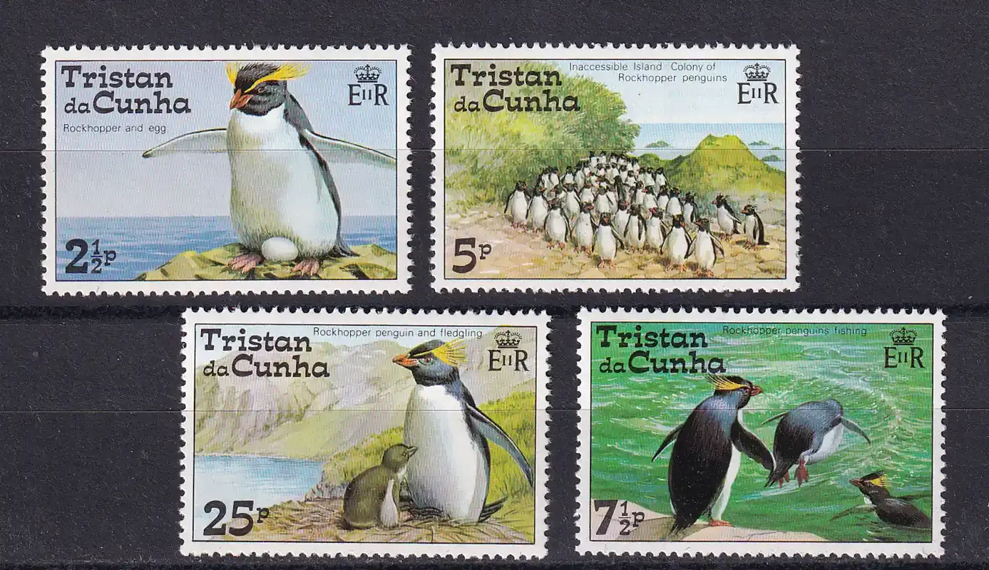 Tristan da Cunha 1974 Penguins. MNH Tristan da Cunha 1974 Penguins. MNH
