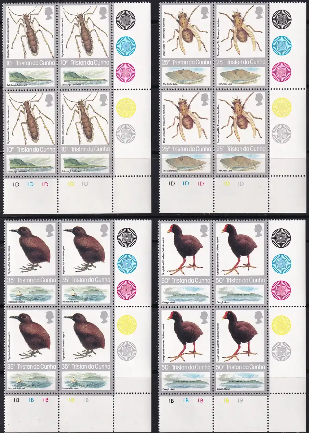 Tristan da Cunha 1987. Animals and Landscapes, C/Blocks. MNH Tristan da Cunha 1987. Animals and Landscapes, C/Blocks. MNH