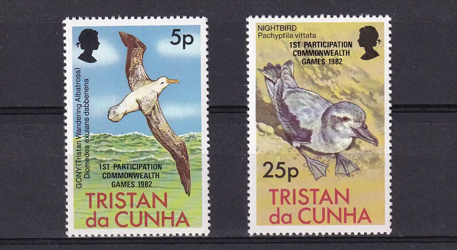 Tristan da Cunha 1982 First-time Participation in the Commonwealth Games. MNH Tristan da Cunha 1982 First-time Participation in the Commonwealth Games. MNH
