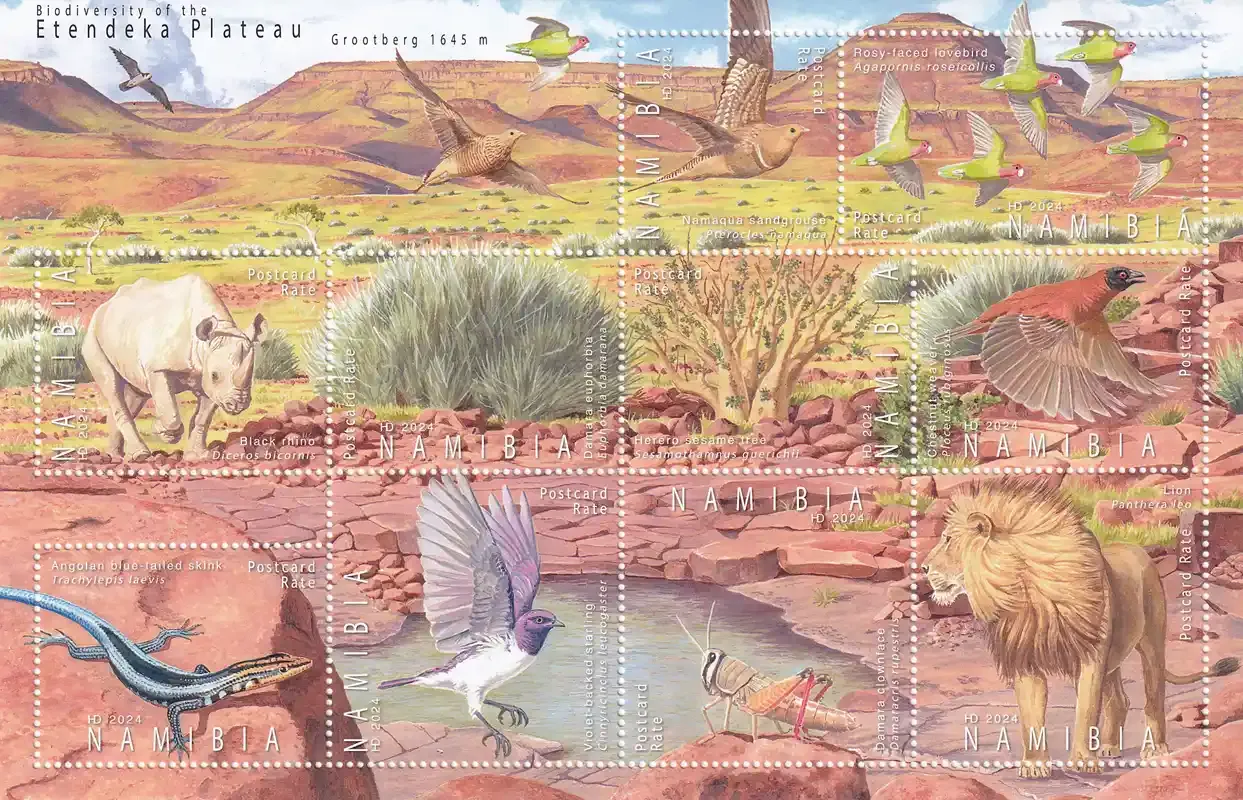 Namibia 2024 Biodiversity of the Etendeka Plateau. MNH(**) Namibia 2024 Biodiversity of the Etendeka Plateau. MNH(**)