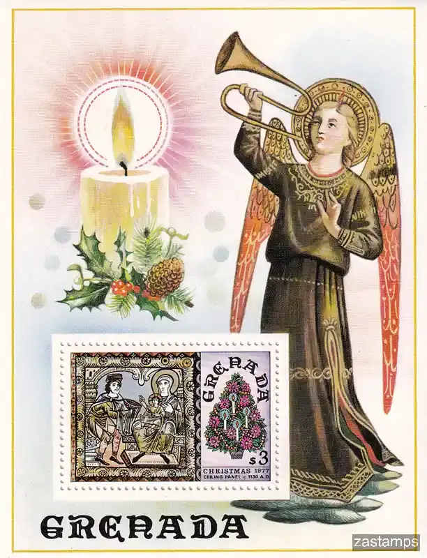 Grenada 1977 Christmas (ss/v1)-MNH(**)