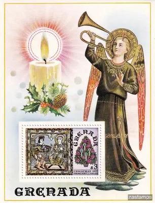 Grenada 1977 Christmas (ss/v1)-MNH(**)