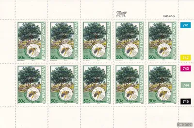 Bophuthatswana 1985 Tree Conservation. Set in full sheets. MNH(**)