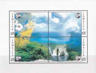 Jamaica 1994 Caribbean Tourism. (ss/v4). MNH(**) Jamaica 1994 Caribbean Tourism. (ss/v4). MNH(**)