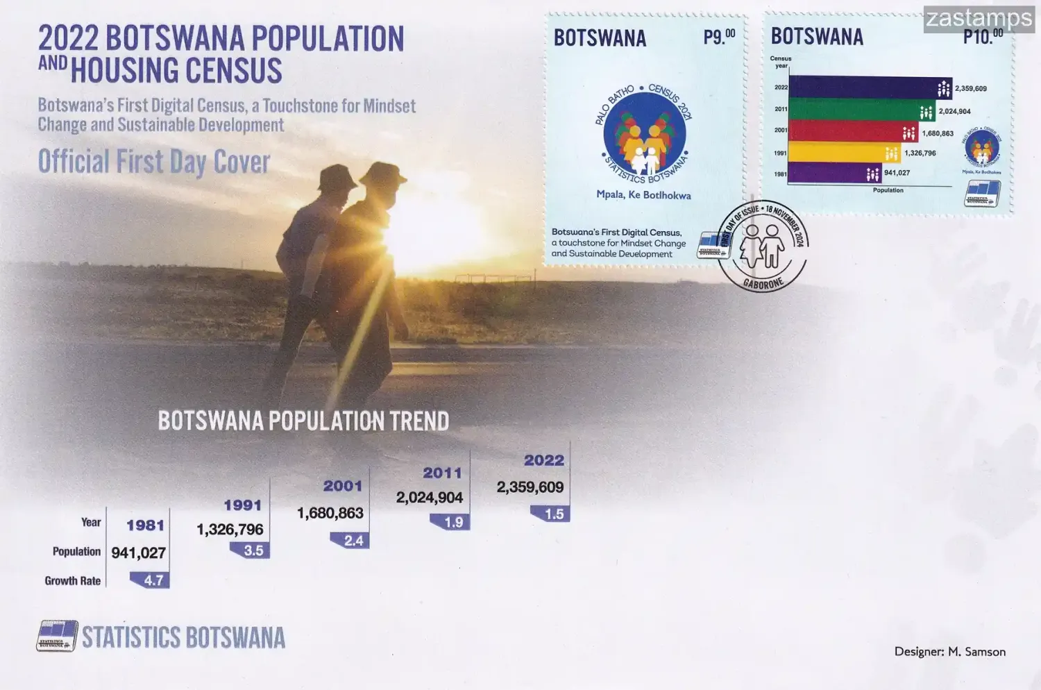 Botswana 2022 Census FDC Botswana 2022 Census FDC