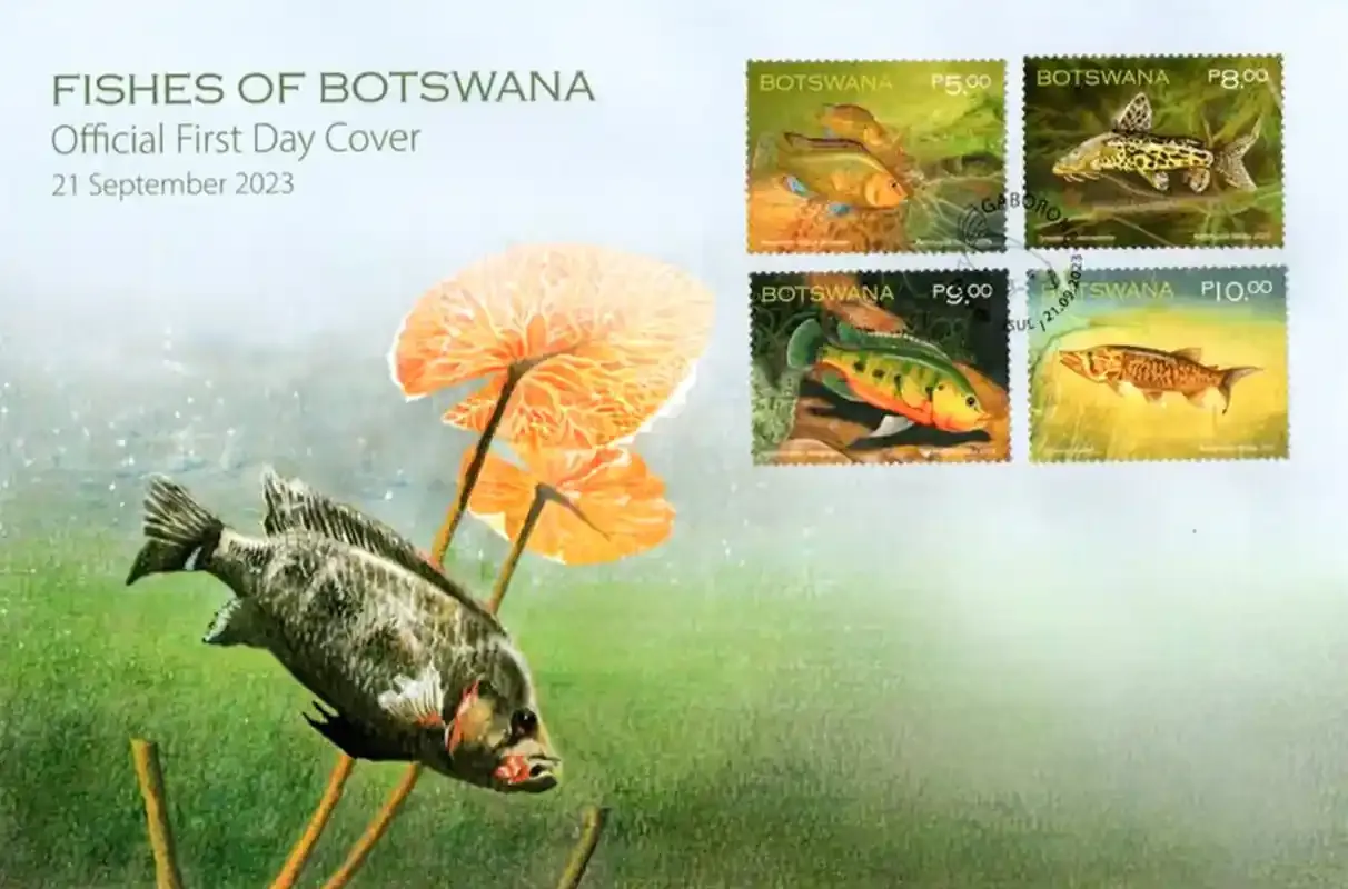 Botswana 2023 Fishes FDC Botswana 2023 Fishes FDC