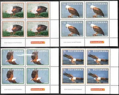 Botswana 2021 Fish Eagle C/Blocks. MNH(**) Botswana 2021 Fish Eagle C/Blocks. MNH(**)