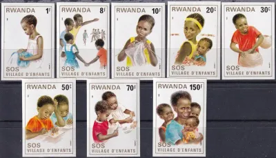 Rwanda 1981 SOS Children's Villages (Imperf). MNH (**) Rwanda 1981 SOS Children's Villages (Imperf). MNH (**)