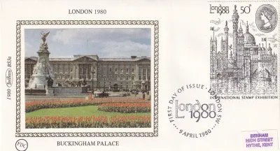 Great Britain 1980 London. Silk Cover Great Britain 1980 London. Silk Cover