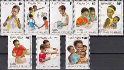 Rwanda 1981 SOS Children's Villages. MNH (**) Rwanda 1981 SOS Children's Villages. MNH (**)