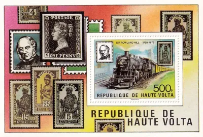 Upper Volta 1979 Anniv of the Death of Rowland Hill (ss/v1). MNH(**) Upper Volta 1979 Anniv of the Death of Rowland Hill (ss/v1). MNH(**)