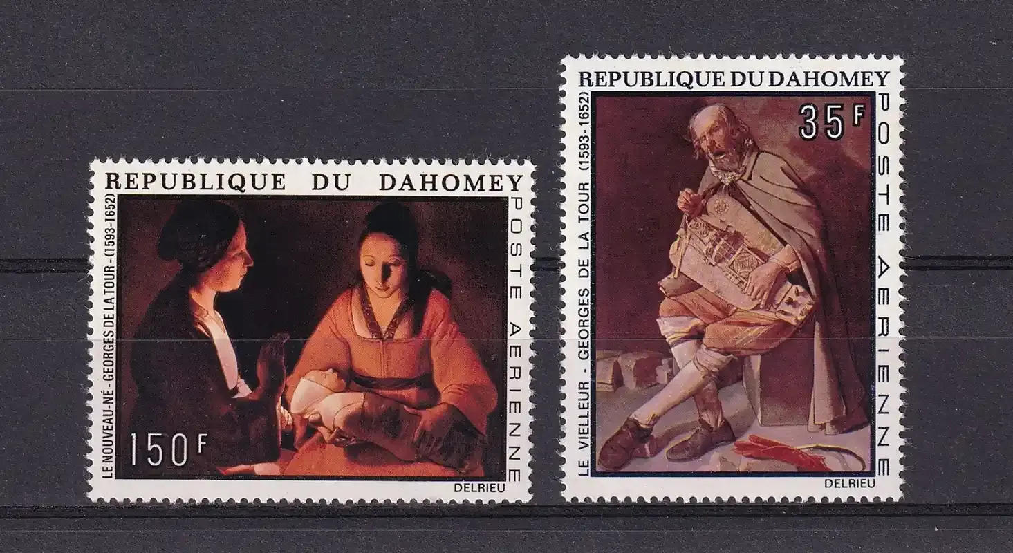 Dahomey 1972 Airmail - Paintings by Georges de La Tour, 1583-1652. MNH(**)