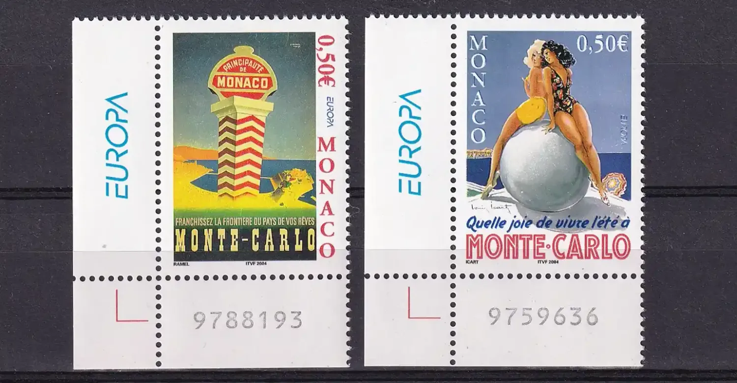 Monaco 2004 EUROPA Stamps - Holidays. MNH (**) Monaco 2004 EUROPA Stamps - Holidays. MNH (**)