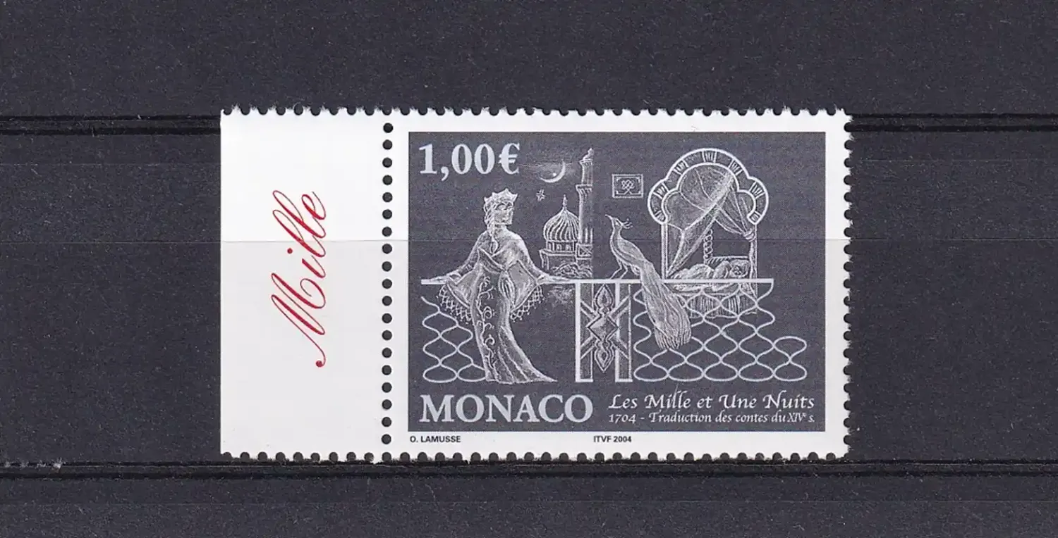Monaco 2004 The 300th Anniv of the First French Edition of the Fairy Tale Book - 1001 Nights. MNH (**)