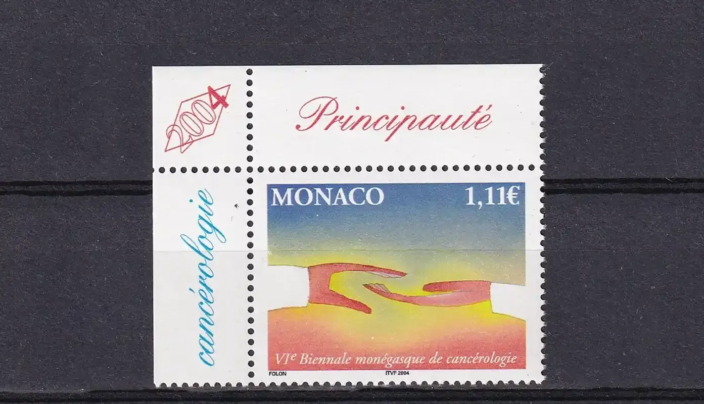 Monaco 2004 Biennale Monegasque Cancer Meeting. MNH (**)