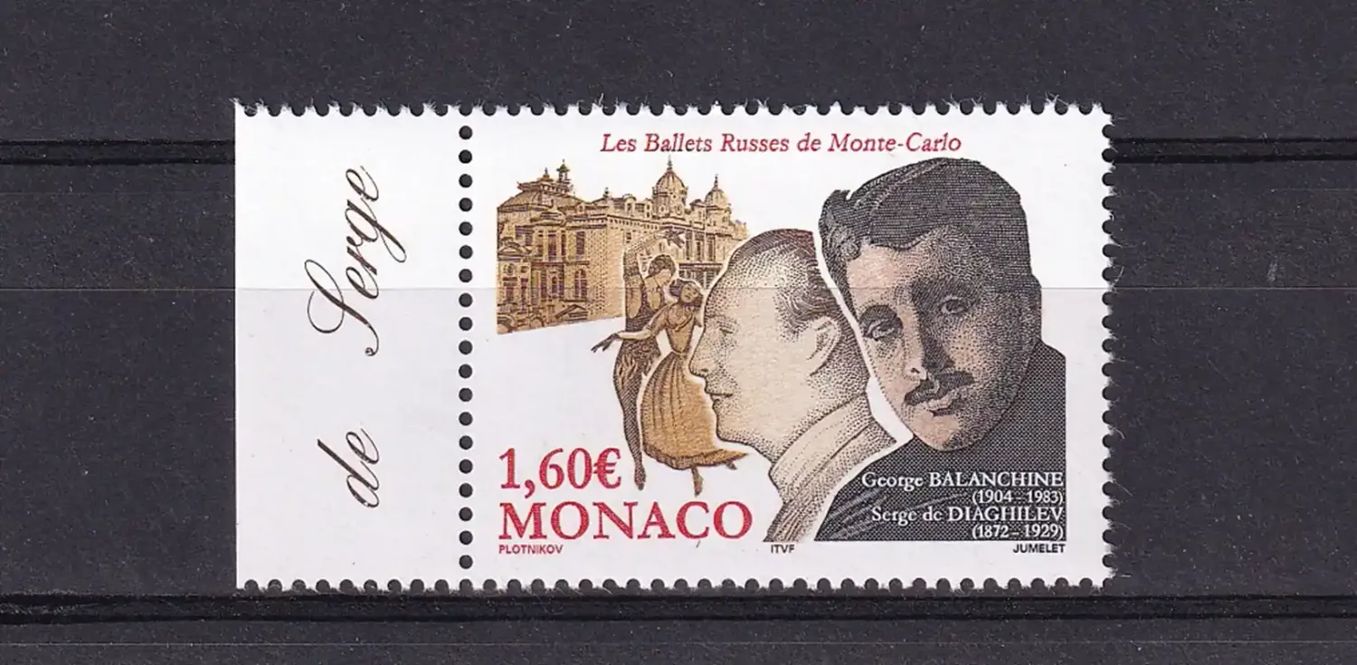 Monaco 2004 The 95th Anniv of the Russian Ballet MNH (**) Monaco 2004 The 95th Anniv of the Russian Ballet MNH (**)